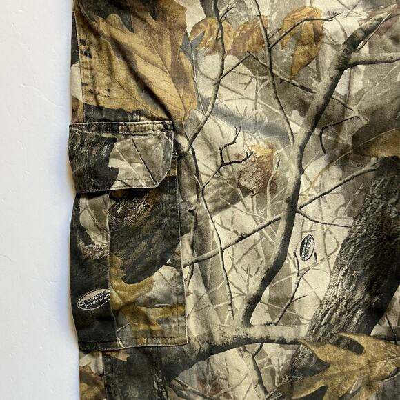Outfitters Ridge Realtree Hardwoods Camouflage Camo Cargo Pants XL Hunt 40 x 32 - Picture 6 of 11